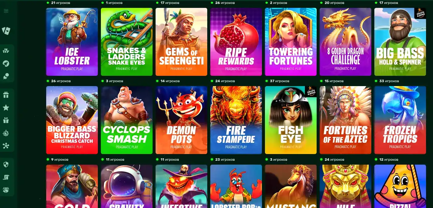 Мобильная версия Вулкан Платинум на телефоне